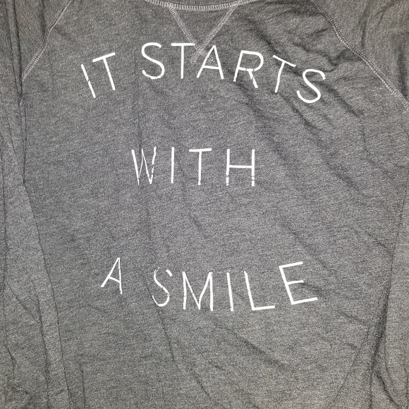 Old Navy Sweaters - It Starts With A Smile Sweatshirt